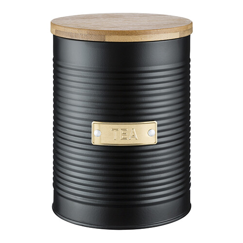 Typhoon Living Otto Range Tea Storage Canister 1 4l With Bamboo Lid