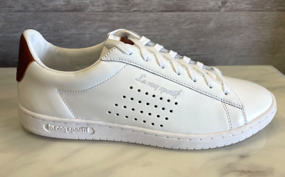 Le Coq Sportif Arthur Ashe Craft Mens Court White Leather US