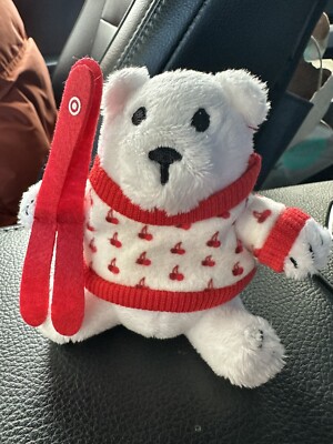 TARGET Holiday Bear 2024 - Week 2 11/29 Circle Member Holiday Bear. Cherry Skier