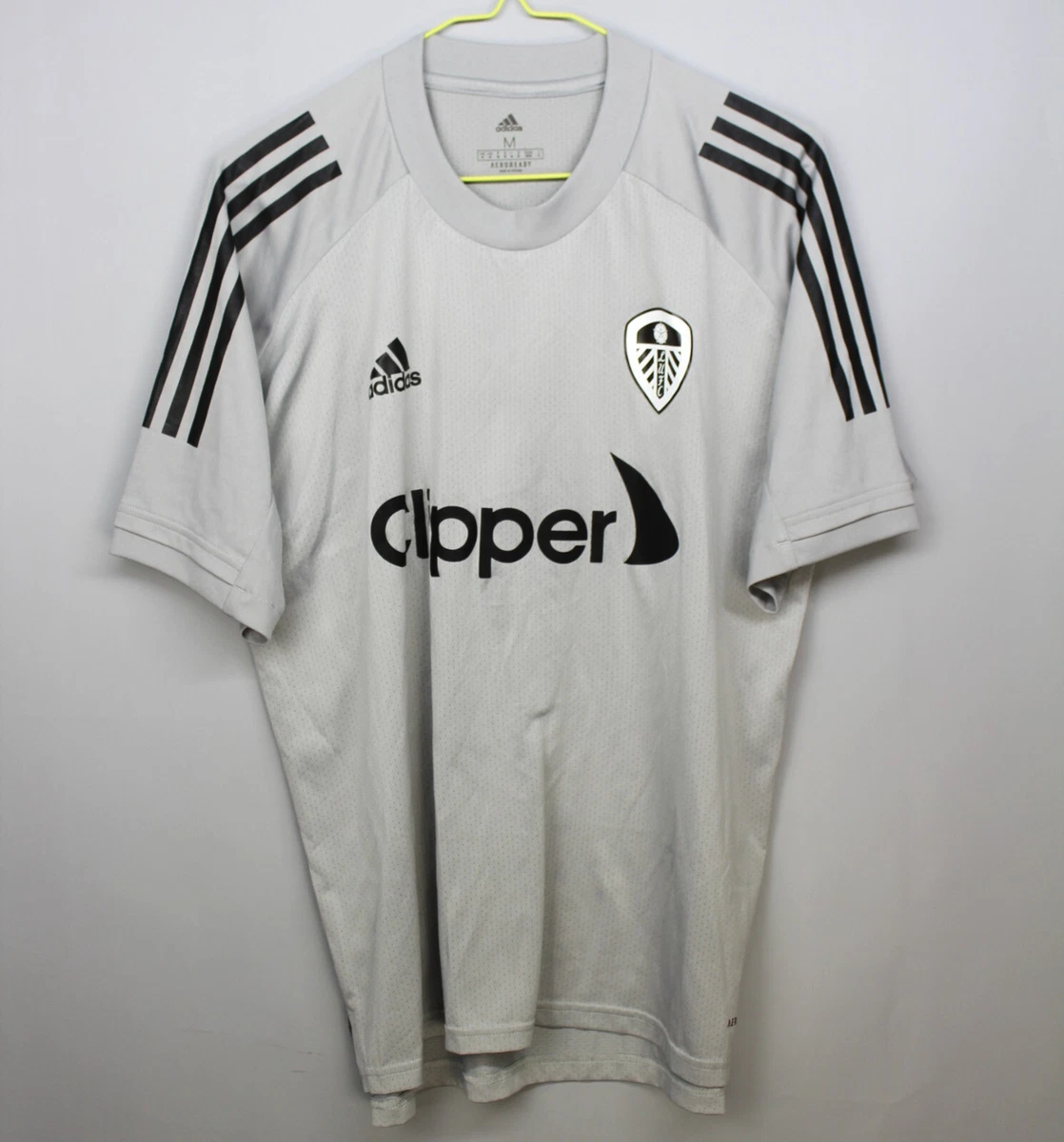 LEEDS UNITED 2020 2021 TRAINING FOOTBALL SHIRT JERSEY ADIDAS SIZE