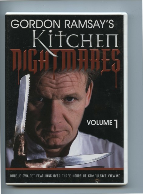 Gordon Ramsays Kitchen Nightmares Vol 1 Dvd 2007 For Sale