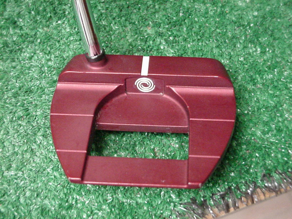 クラブ ODYSSEY O-WORKS RED JAILBIRD mini Odyssey O-Works Red Jailbird Mini S Golf Putter - 34 Inch
