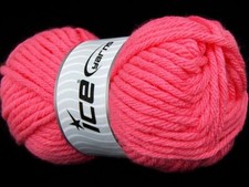 4-Skein Lot Atlas Superbulky Yarn Acrylic 4x100g/65m Pink