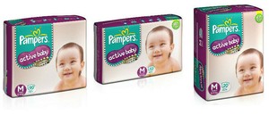 pampers active baby medium
