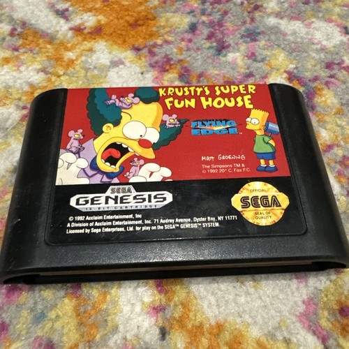 Krustys super fun house - Megadrive - US