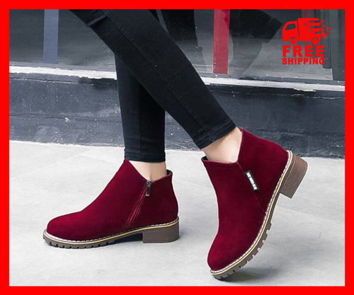 Nueva Sexy Zapatos Botas Botines Para Mujeres Invierno Otoño Casual De Moda  | eBay