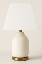 White Pyramid Cotton Lampshade Tapered Square Lamp Shade Bedroom Living Room