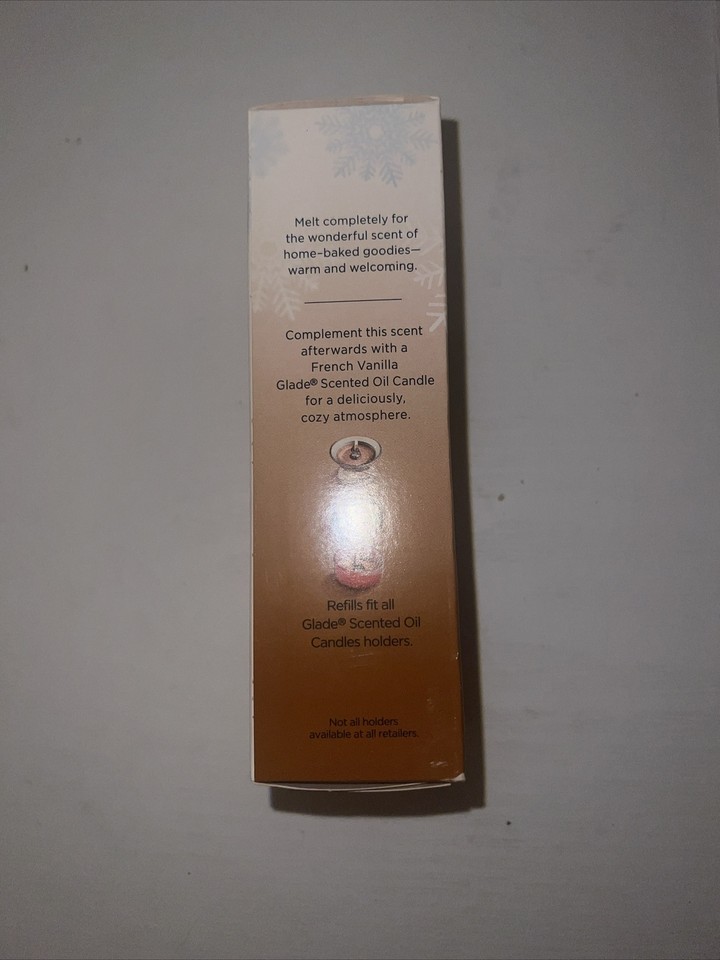 Glade Scented Oil Candle Refills Homemade Gingerbread Scent Unopened eBay