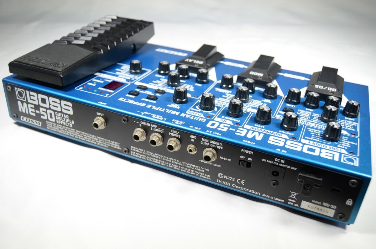 ギター ME-50 Boss ME-50 Guitar Multiple Effects Multi-Effect Pedal | eBay