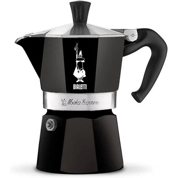 Bialetti 3 Cup Mr Moka Stovetop Italian Espresso Maker 