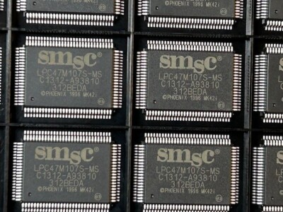 LOT OF (66) NEW SMSC LPC47M107S-MS Interface 100-QFP SUPER I/O CONTROLLER