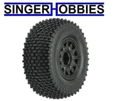 Pro Line 1169-12 Gladiator SC Tires w/ Raid Wheels Slash F/Rear M3 12mm Hex HH