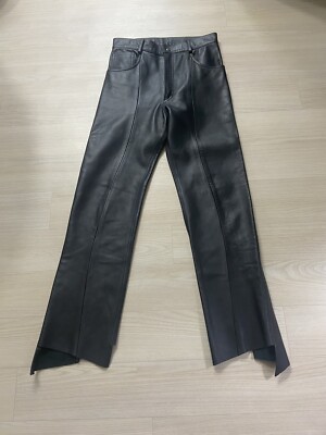 S Vetements Aw14 2014 Reworked Leather Pants Jeans Trousers OG | eBay