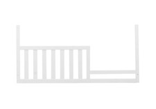 Toddler Bed Safety Guard Rail for Baby Cache Convertible Cribs - Solid Wood Rail