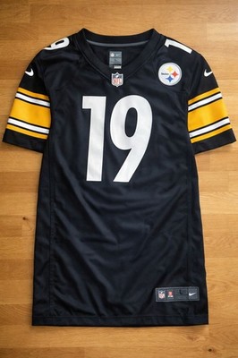 Nike NFL ON FIELD Pittsburgh Steelers Smith-Schuster #19 Trikot US Größe L