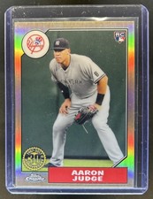 2017 Topps Chrome Aaron Judge 1987 Rookie RC #87T-8 New York Yankees
