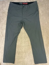 Wrangler ATG All Terrain Gear Mens Green Straight Leg Outdoor Pants - Size 40x32