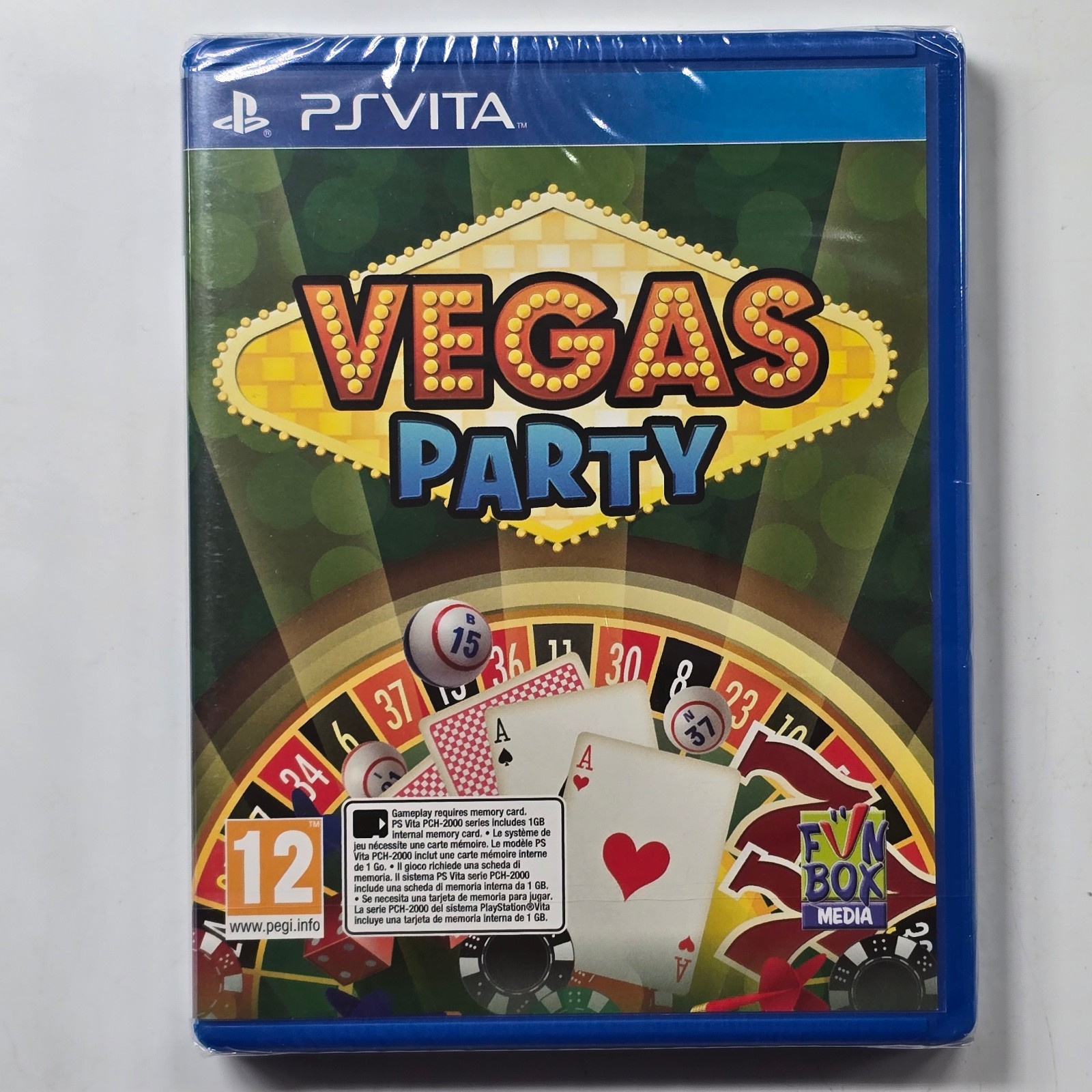 Vegas party - Sony PlayStation Vita ,  New/Sealed
