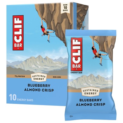- Blueberry Almond Crisp - Made with Organic Oats - Energy Bars - Non-GMO - P...