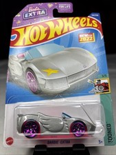 Hot Wheels 2022 Barbie Extra HW Tooned 5/5 Silver
