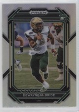2023 Panini Prizm Draft Picks Silver Prizm DeWayne McBride #131 0i76