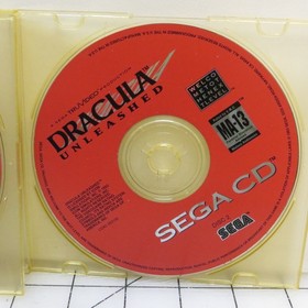 Dracula Unleashed Sega CD TruVideo Video Game - Discs Only