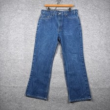 Vintage Levis Jeans 38x30 (Fits 36x30) Blue 517 Cowboy Western Made In USA