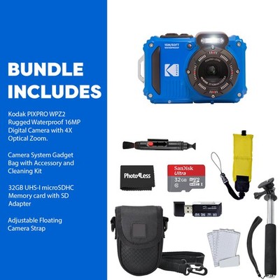 Kodak PIXPRO WPZ2 Digital Camera + 32GB microSDHC UHS-I Card + | eBay