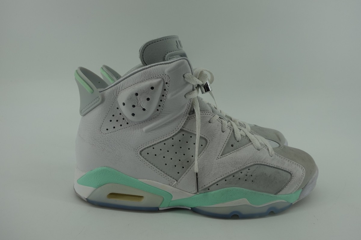 Basketball Macklemore Sneakers Nike Air Jordan Retro Womens Size 12 Mint  Foam Basketball, image size:1200x800