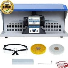 500W Portable Polishing Machine Variable Speed Polisher W/ Dust Collector