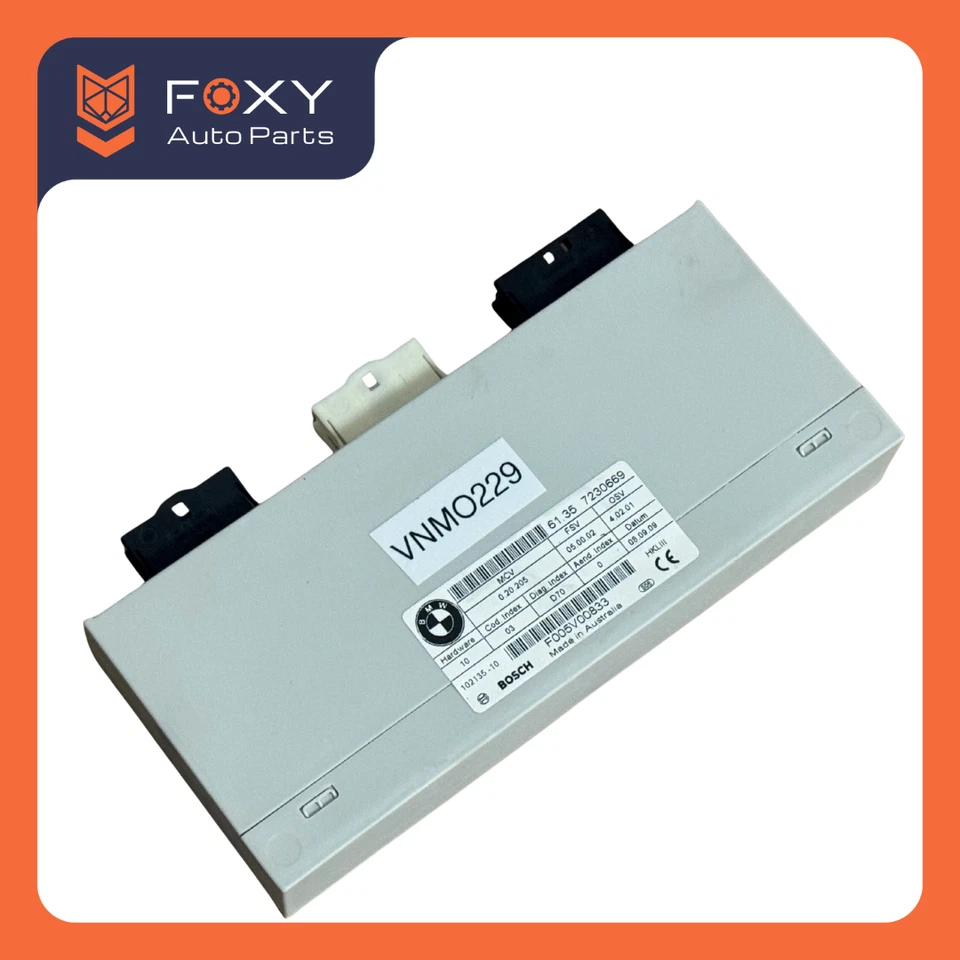 2007-2013 BMW X5 X6 E70 E71 Trunk Hatch Tailgate Lift Control Module OEM 7304626 - Image 3 of 4