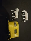 Matchbox Lesney No. 43 Pony Trailer with 2 Horses, Vintage 1968