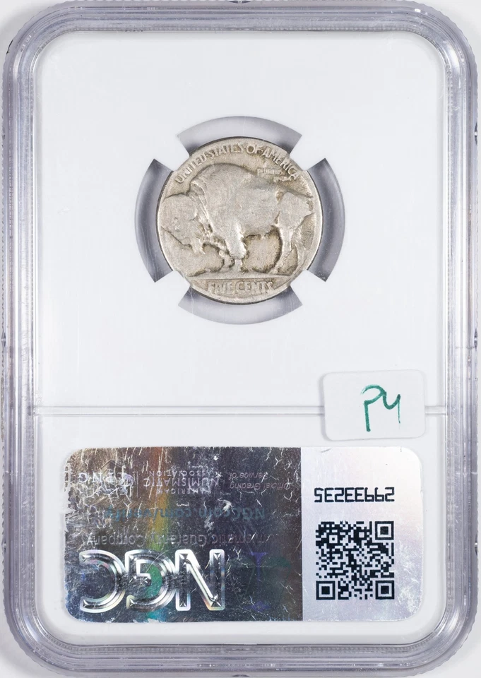 1921-S NGC G4 Buffalo Nickel San Francisco Mint Good - Key Date! - Image 4 of 4