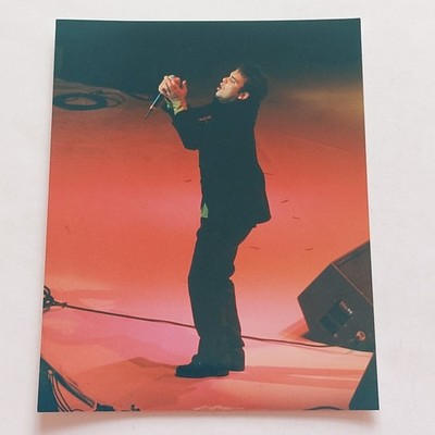ROBBIE WILLIAMS - Royal Albert Hall Original Coloured Press Photo 1996