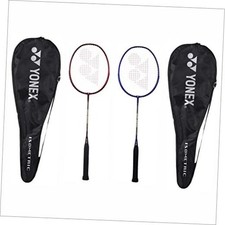 Yonex Badminton Racquet GR 303I Made in India Pack of 2 with Full Cover Deep