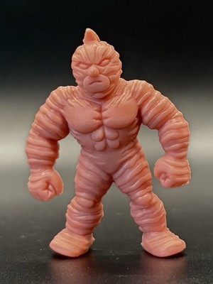 (A) M.U.S.C.L.E. Men #085 Kinnikuman Zebra A Flesh 1985 Mattel Kinnikuman Figure