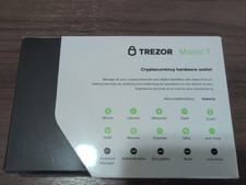 NEW SEALED Trezor Model T  Crypto Hardware Wallet With LCD Touch Screen Bitcoin