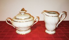 Zucker-Sahne-Set "Edelweiß" vom VEB Graf v. Henneberg, Ilmenau