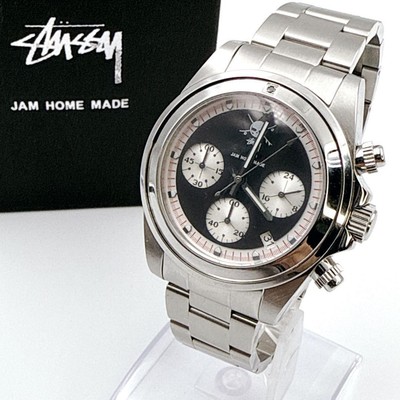 Stussy JAM HOME MADE Chronograph Working Watch JSS WT002 Stussy JAM HOME MADE Chronograph Working Watch JSS WT002