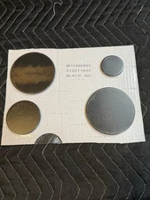 OPEN BOX Whirlpool 30" Cooktop Burner Cap Set of 4 Caps W11605759