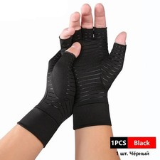 Copper Arthritis Compression Gloves Hand Support Pain Relief Joint Self Care