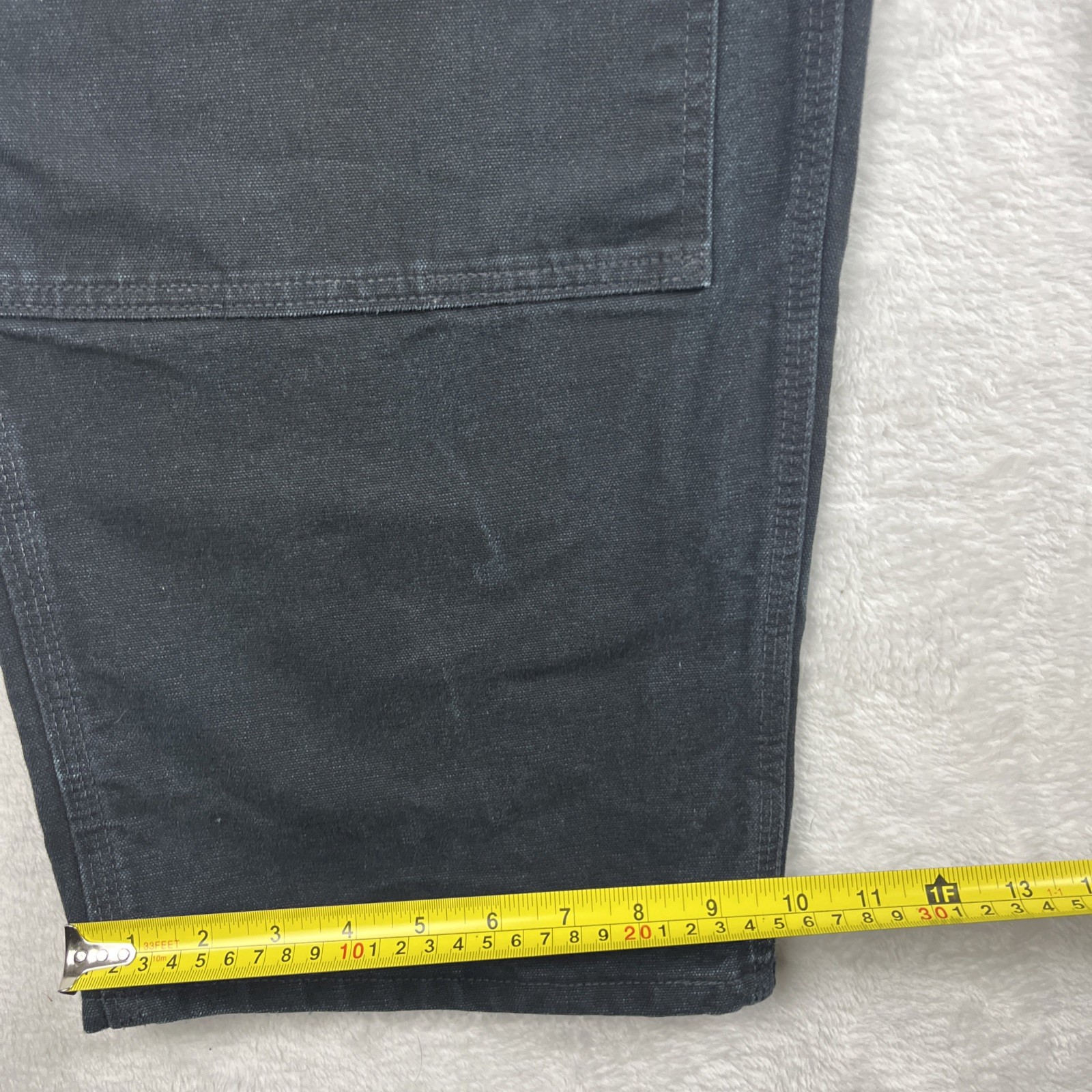 Carhartt 125th Anniversary B01 Black Double Knee Work Pants Mens Size 44X30 thumbnail 7