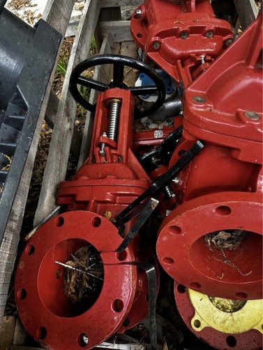 8” OS&Y FLANGED GATE VALVE