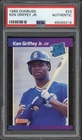1989 Donruss Ken Griffey Jr. Rookie RC #33 PSA Authentic HOF Seattle Mariners