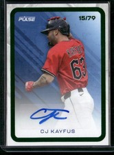 2025 Pulse Baseball #PB-CK CJ Kayfus Green Auto #/79