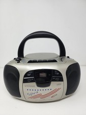 Califone International 1776 Spirit Radio Grabadora CD AM/FM Cassette Boombox DBBS