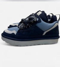 New UGG Lowmel Sneaker Sand Suede, Women  s Size 8 Blue 1144032 No Box