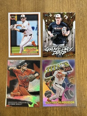 Gunnar Henderson 2026 Topps Series 1 Game Day Drip Lot Baltimore Orioles (4)