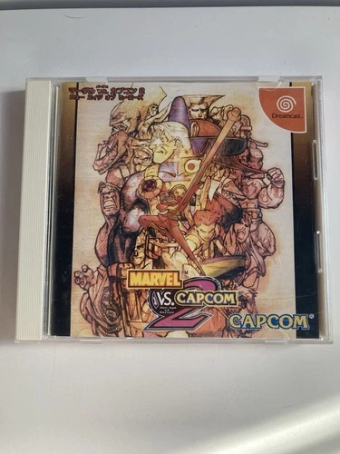 Marvel vs Capcom 2 (SEGA Dreamcast Japan) New Age of Heroes Complete CIB Tested!