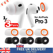 Memory Foam Ear Tips Replacement Ear Plug Cap for Apple AirPods Pro UK.